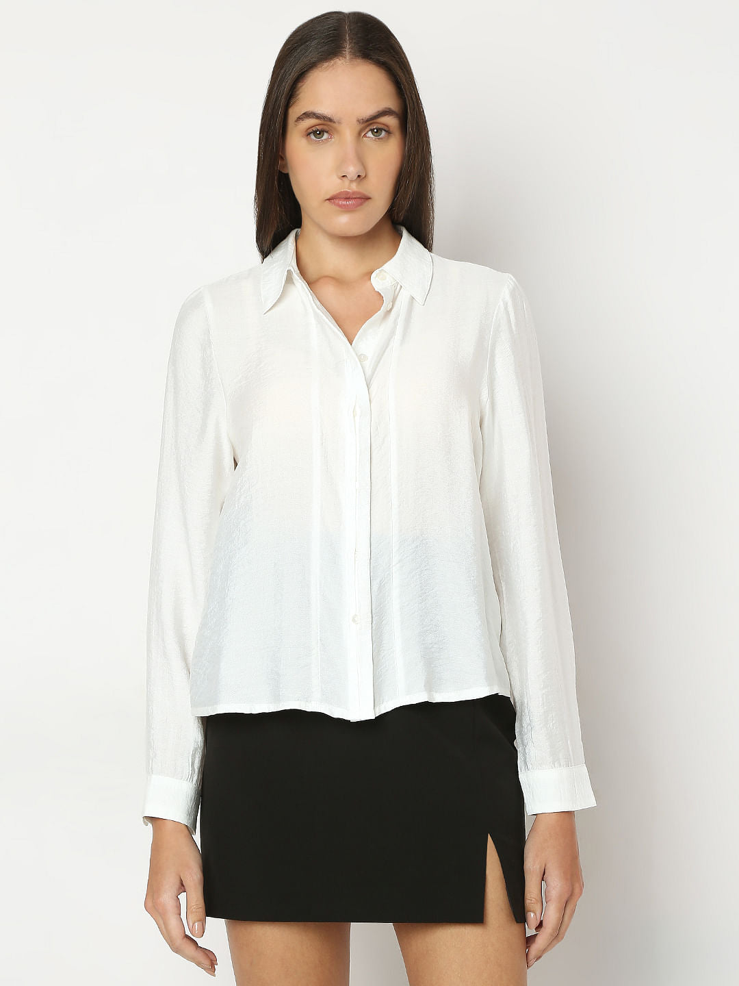 White Viscose Shirt
