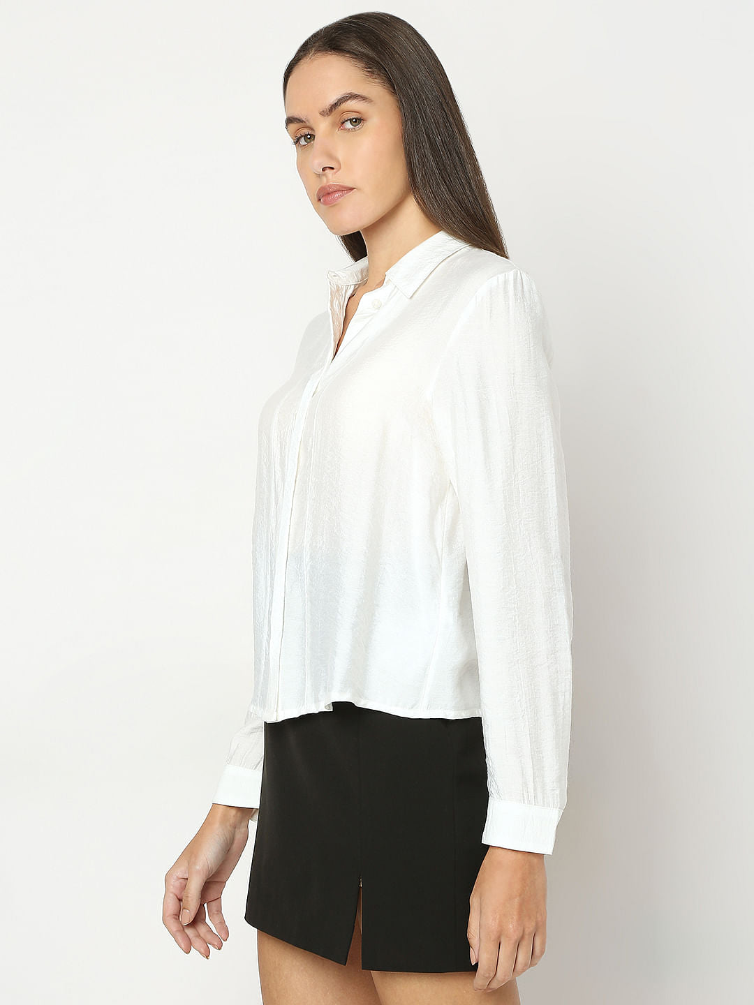 White Viscose Shirt