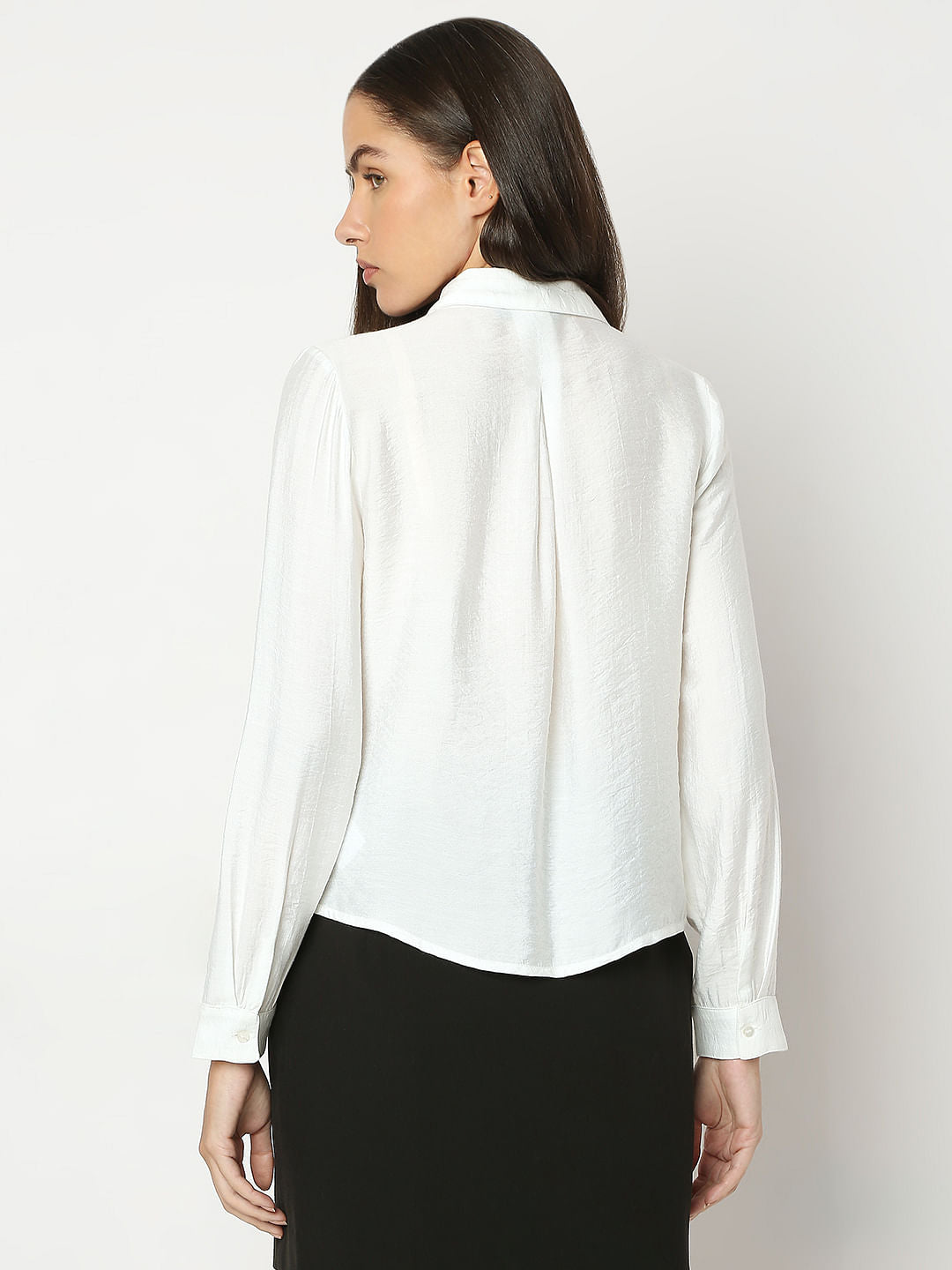 White Viscose Shirt