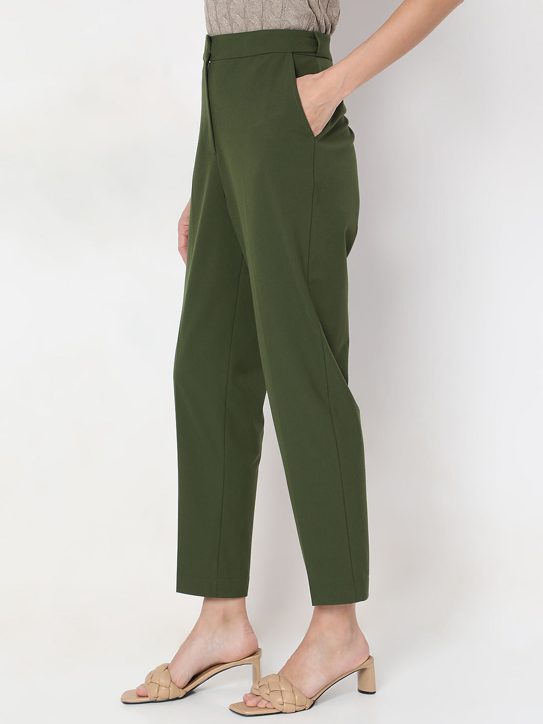 Green Cigarette Trouser