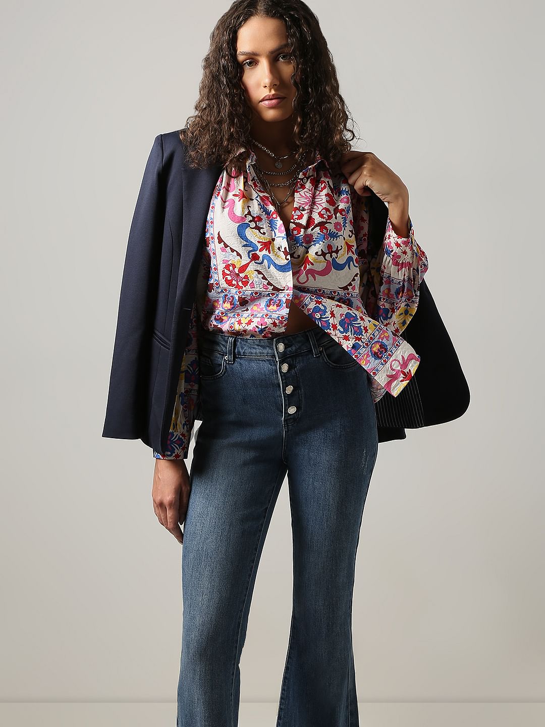 Multi-Colour Printed Shirt