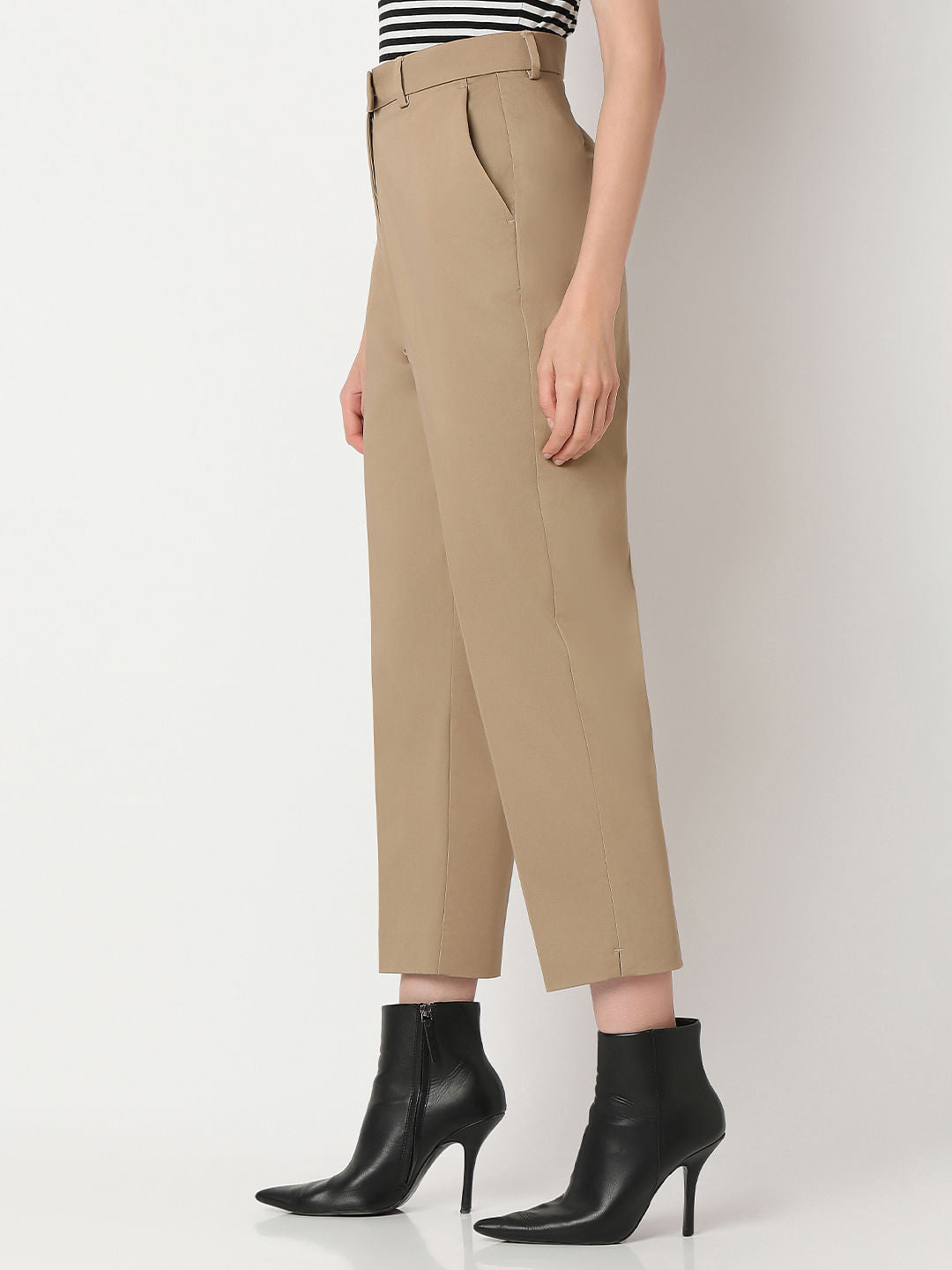 Brown Cigarette Trouser