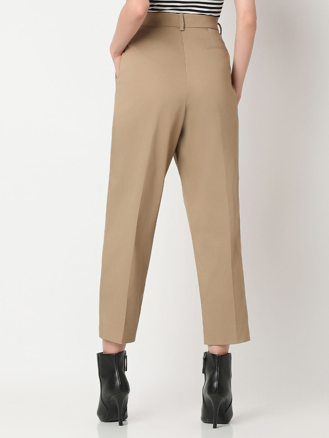 Brown Cigarette Trouser