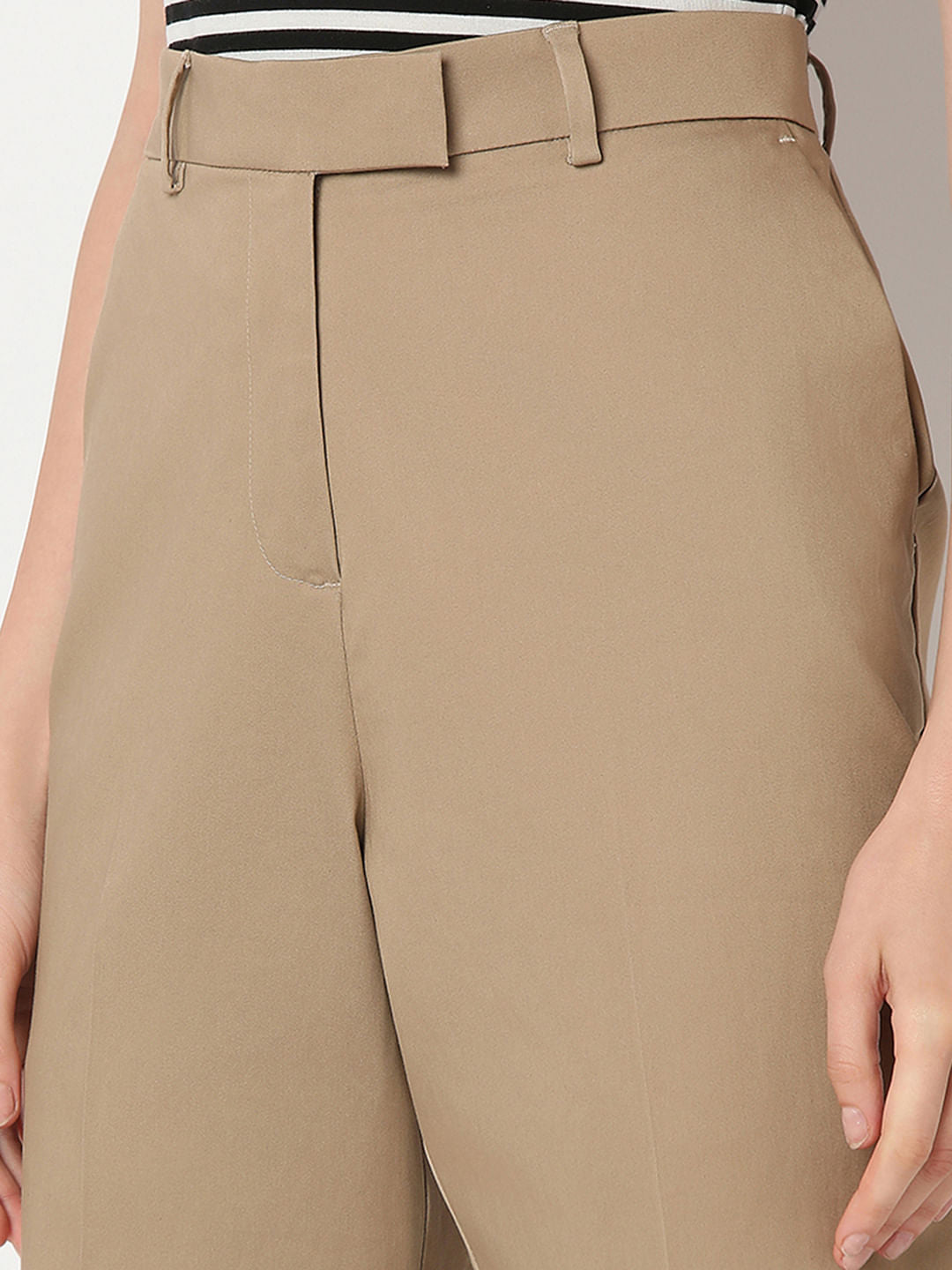 Brown Cigarette Trouser