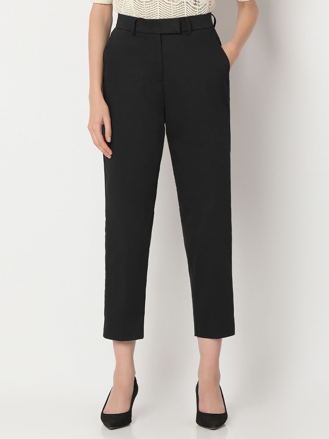Black Cigarette Trouser