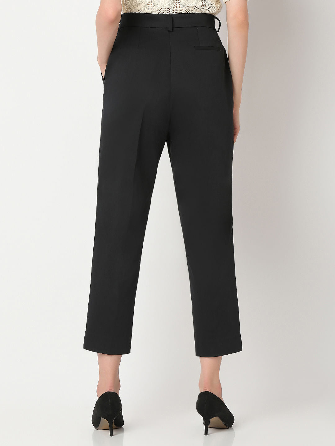 Black Cigarette Trouser