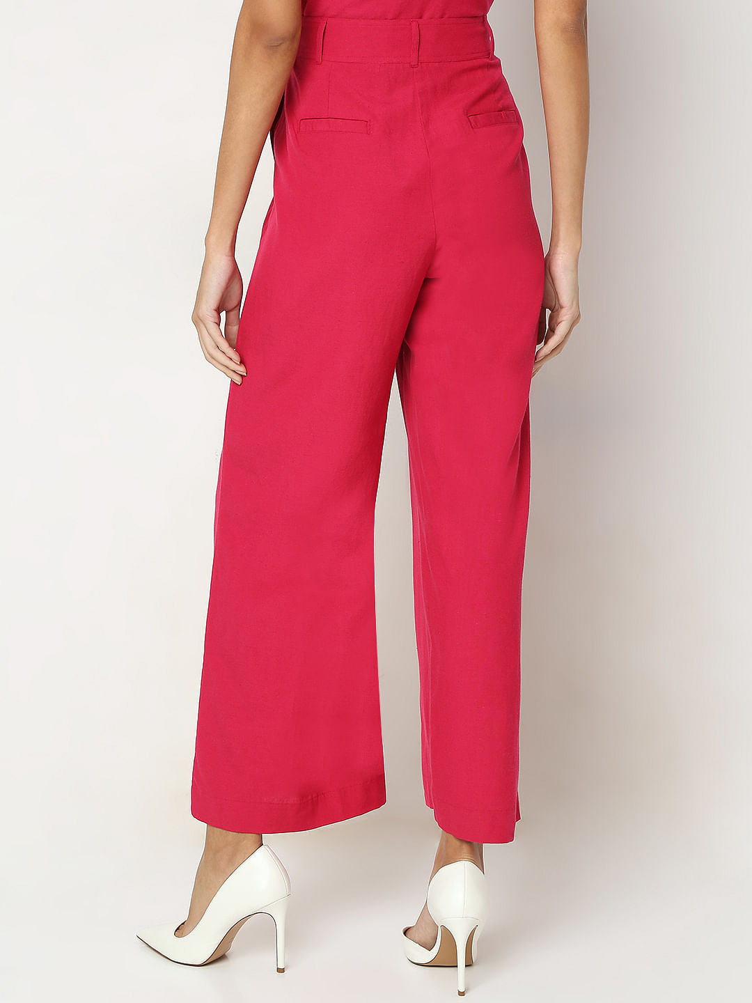 Bright Pink Co-Ord Set Pants