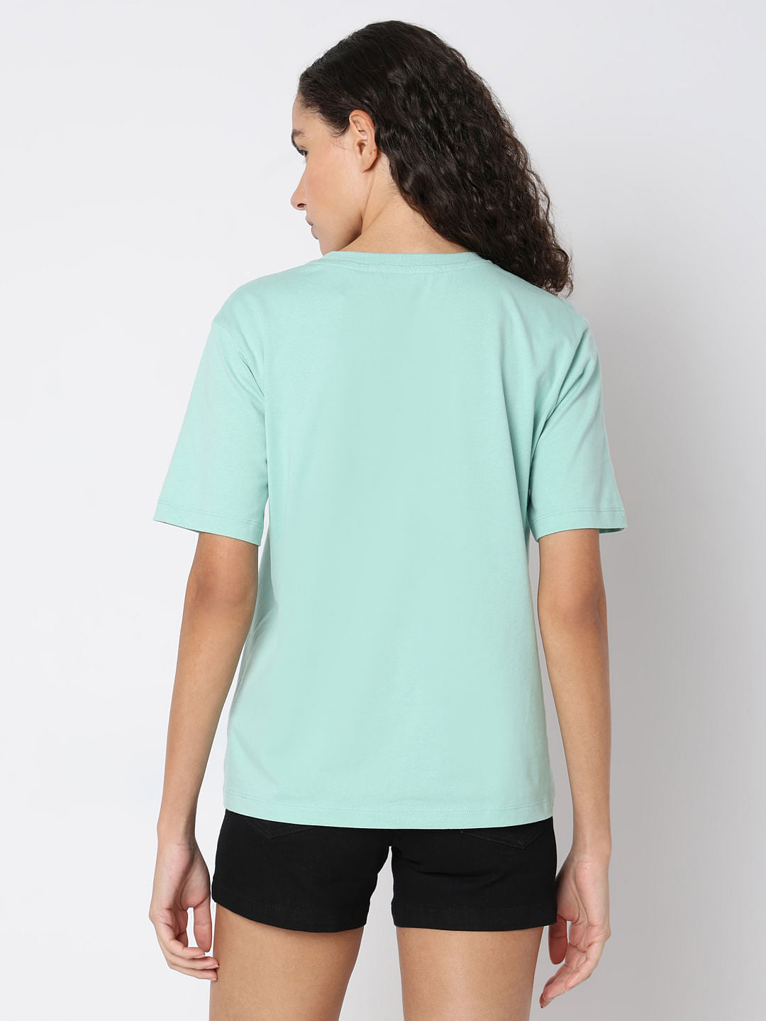 Blue Graphic Print T-Shirt