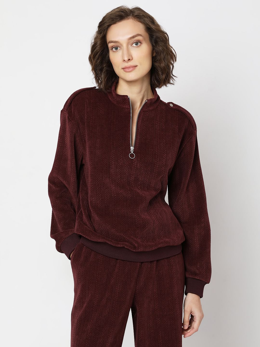 Brown Co-Ord Sweatshirt