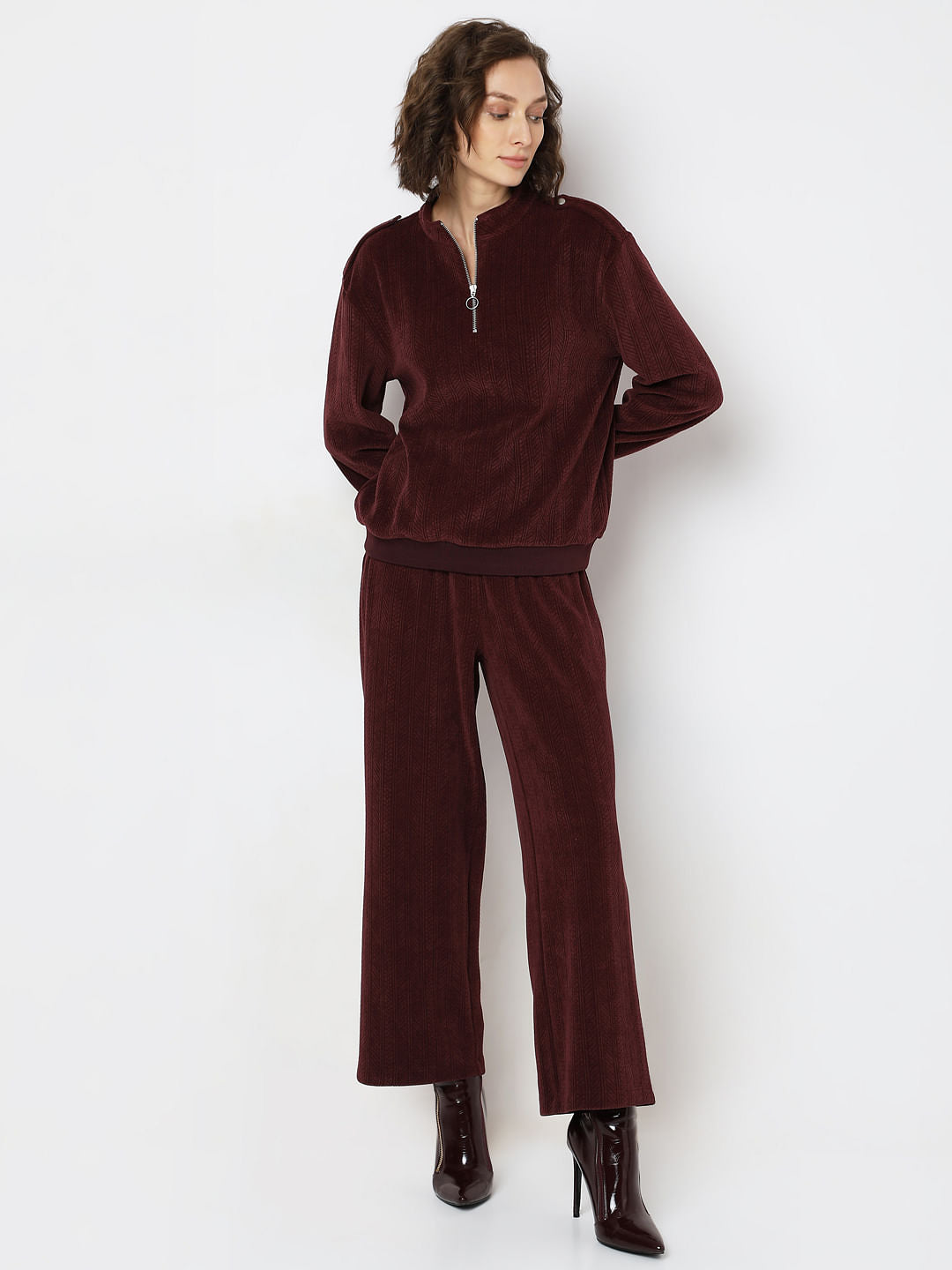 Brown Co-Ord Sweatshirt