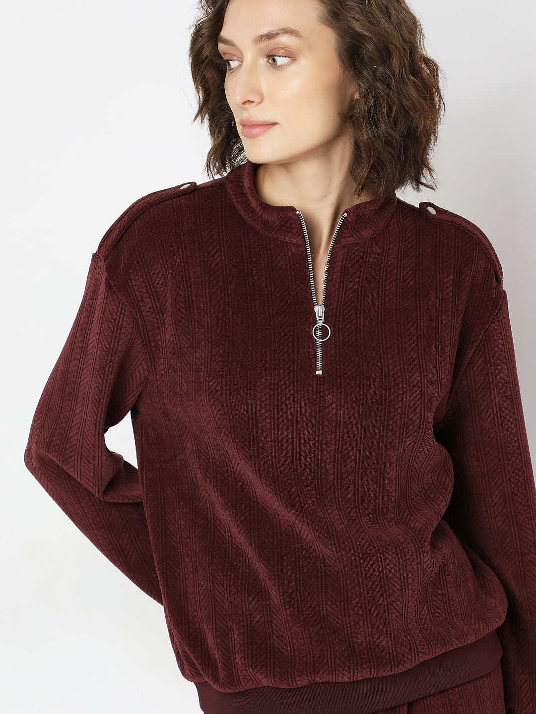 Brown Co-Ord Sweatshirt