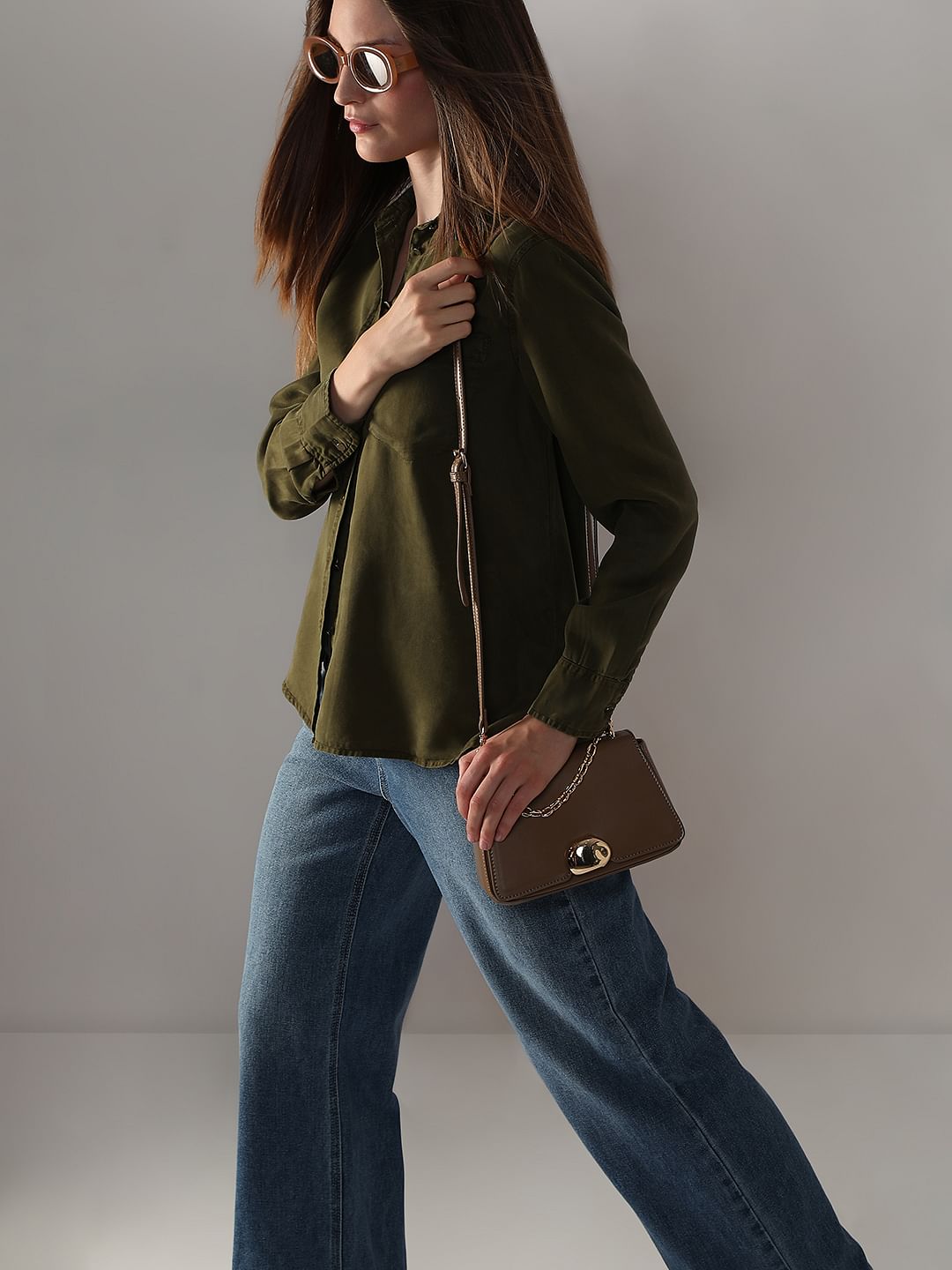 Green Long Sleeves Shirt