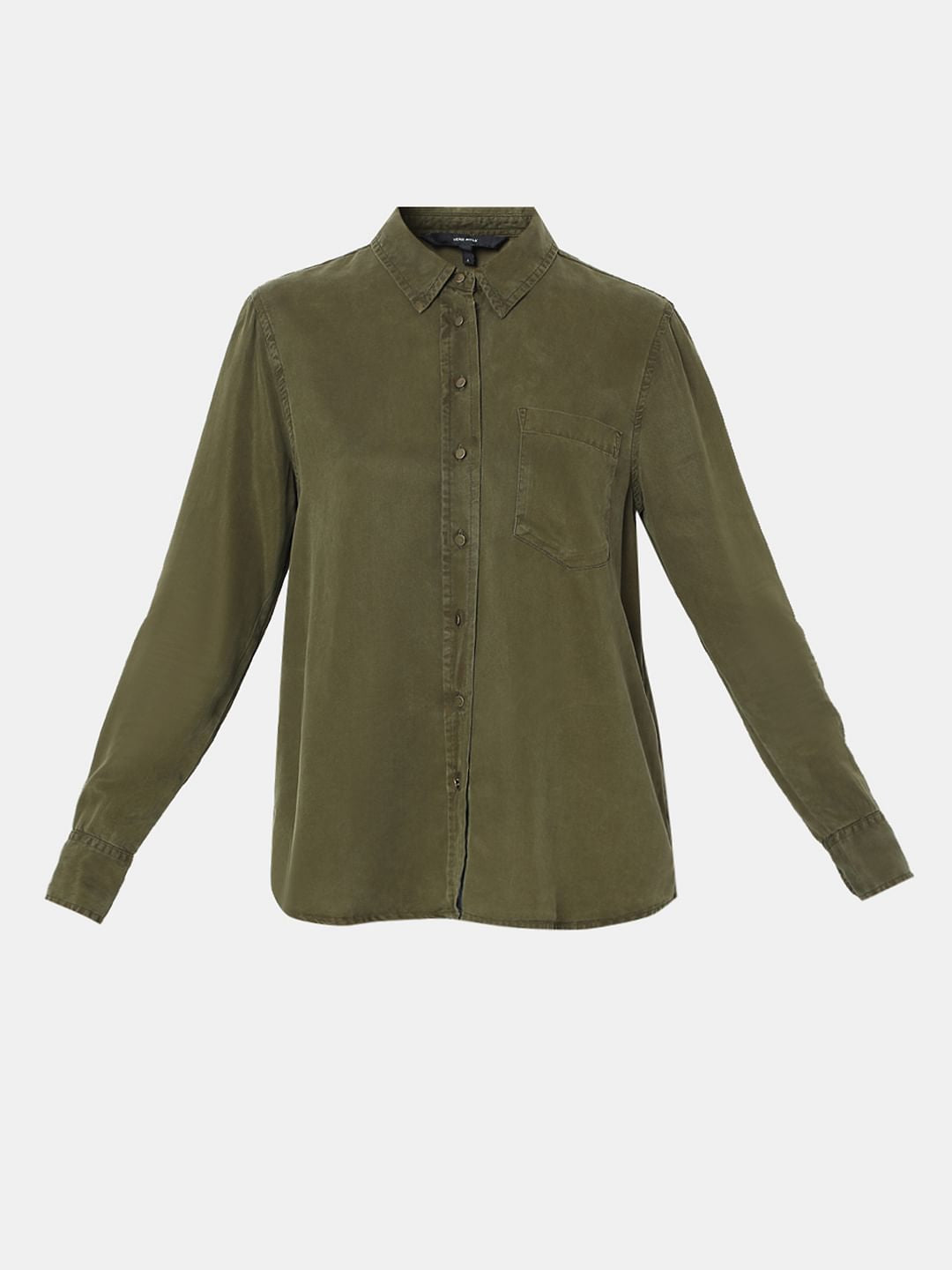 Green Long Sleeves Shirt