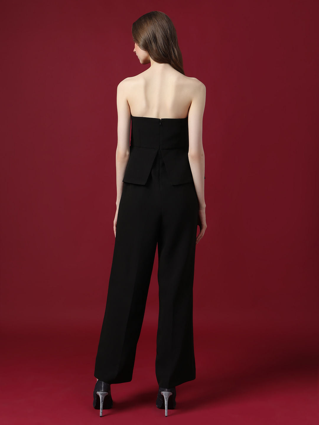 Marquee Black Off-Shoulder Jumpsuit