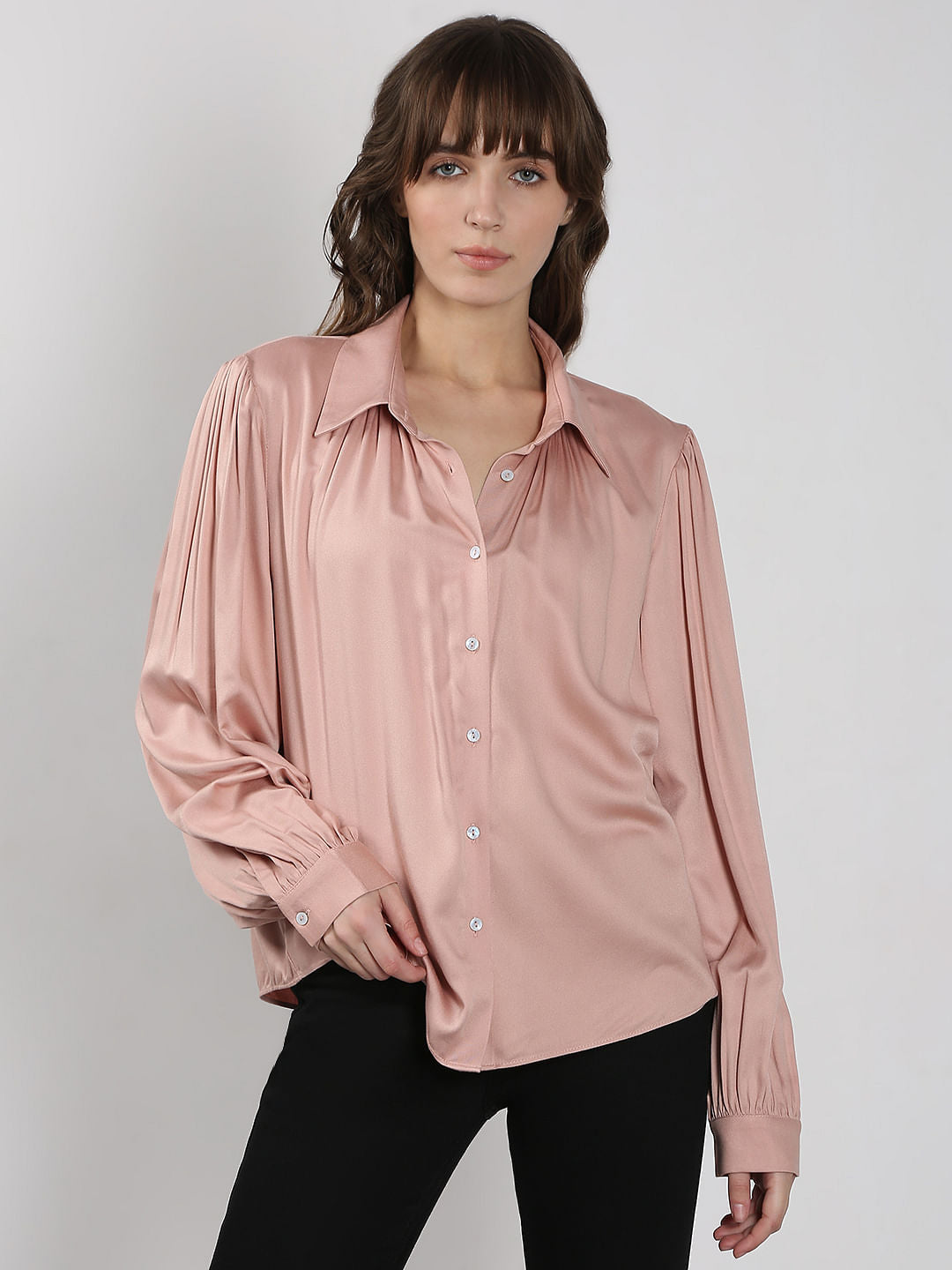 Pink Full Sleeves Shirt