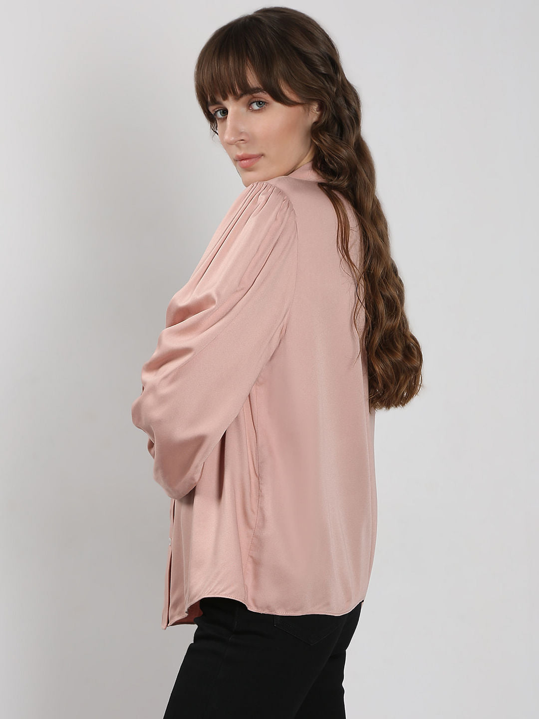 Pink Full Sleeves Shirt