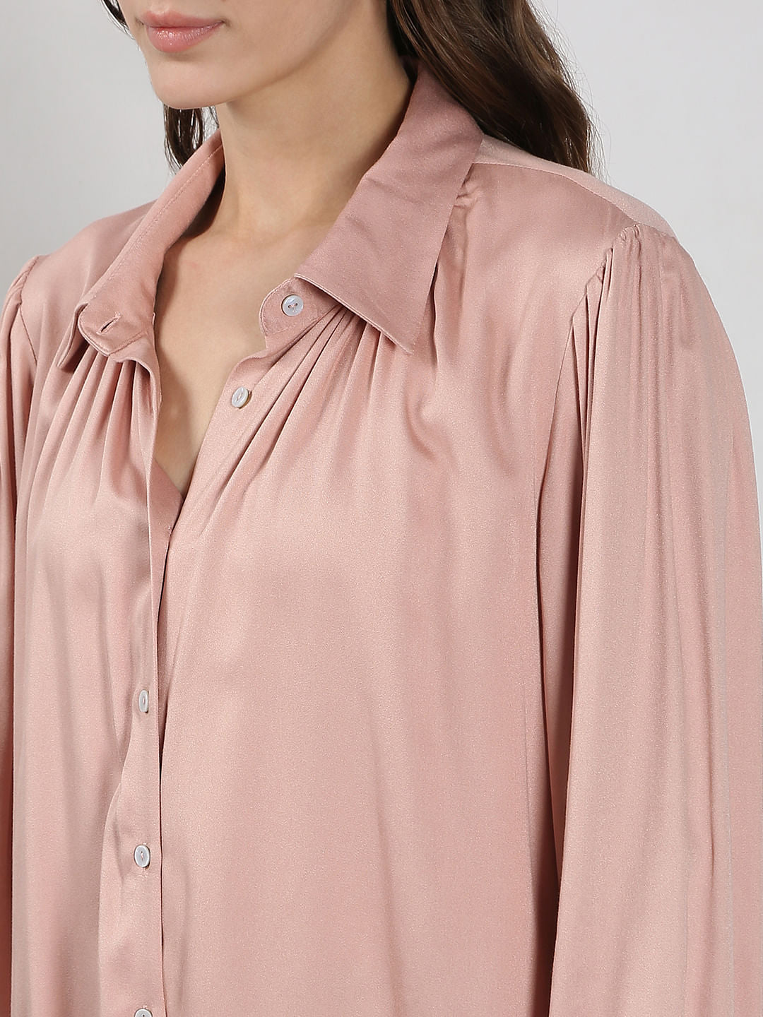 Pink Full Sleeves Shirt
