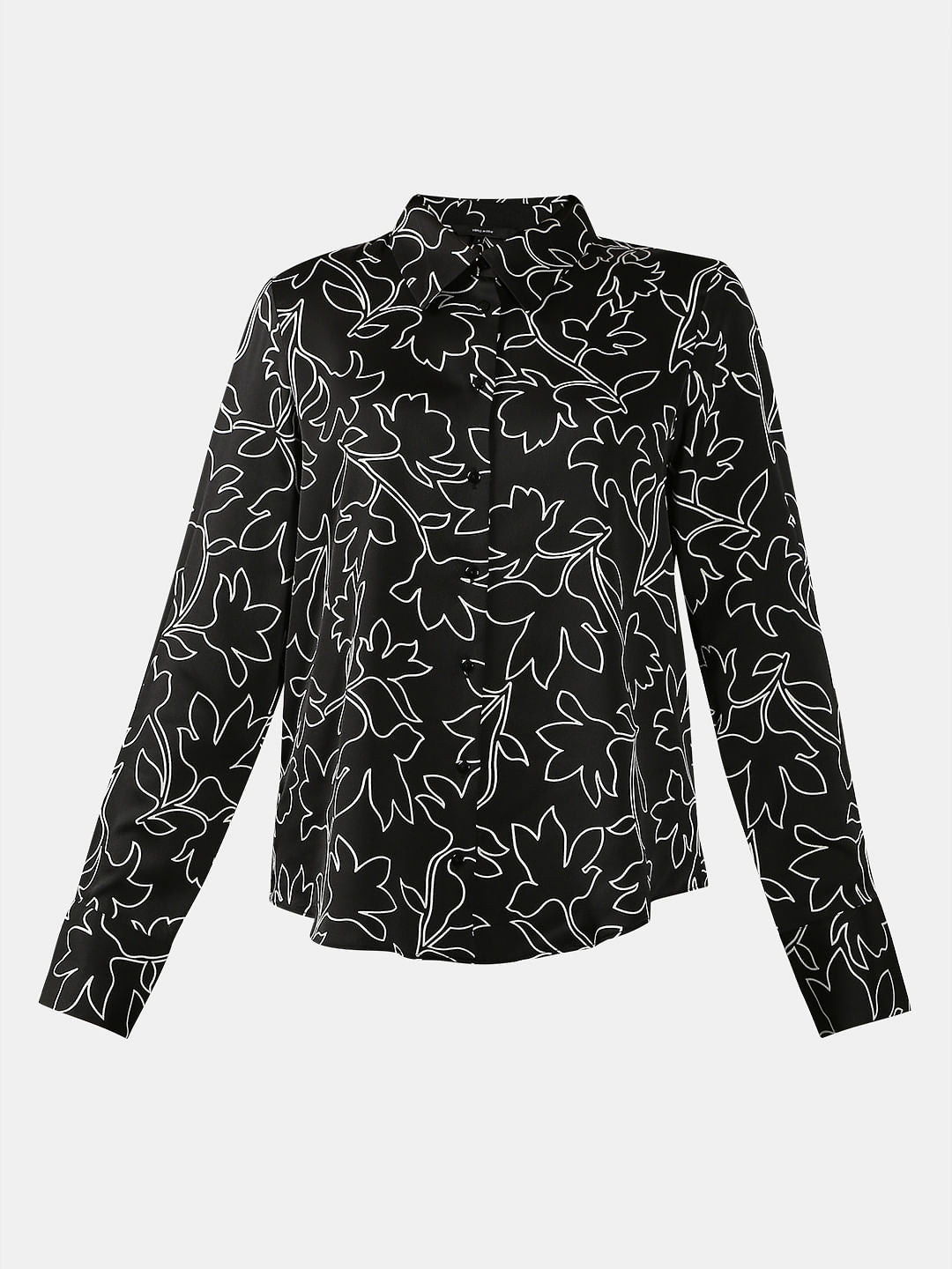 Black Printed Shirt
