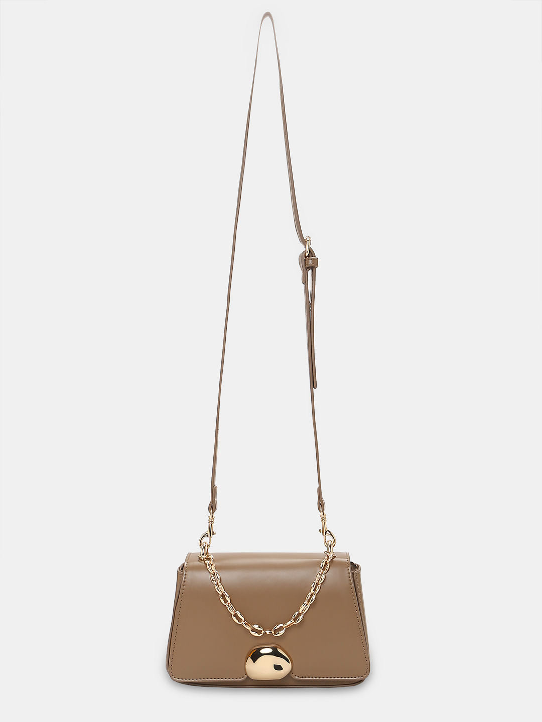 Beige Handbag