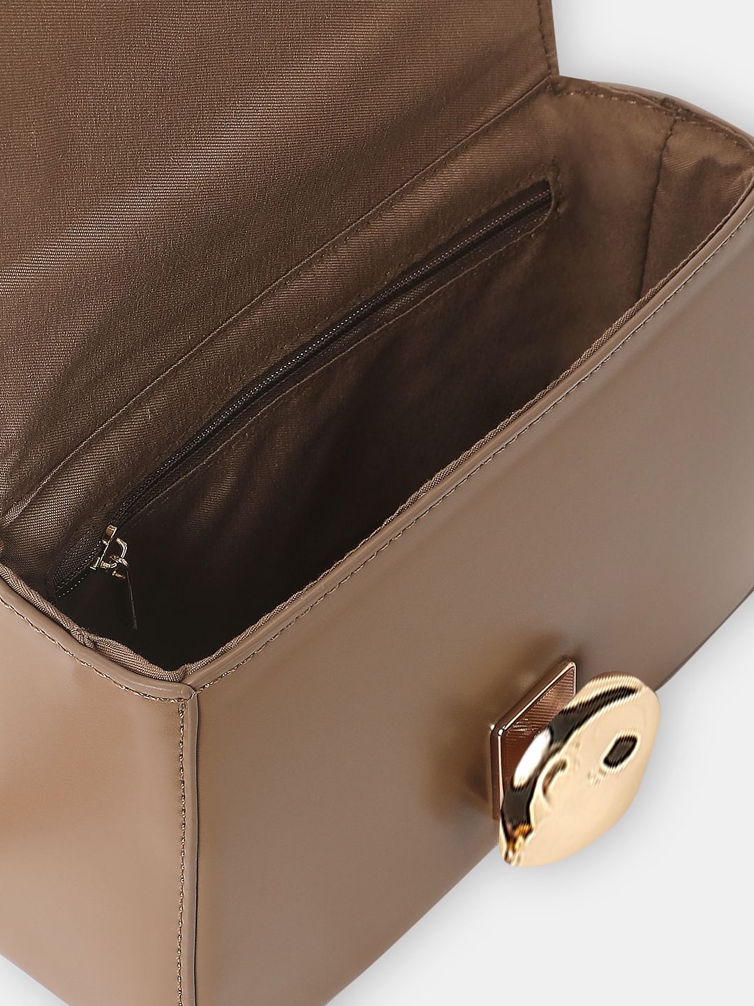 Beige Handbag