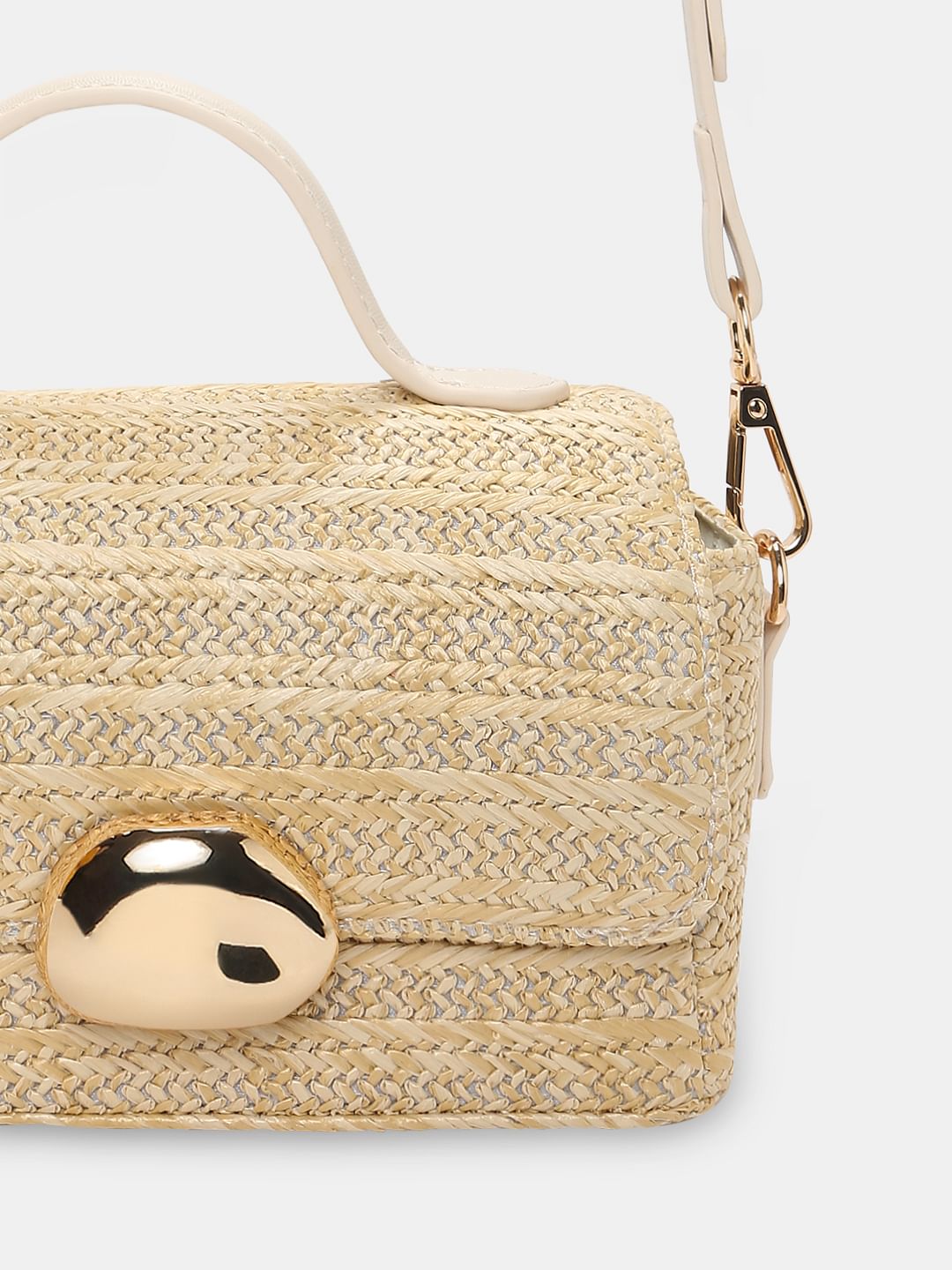 Beige Sling Bag