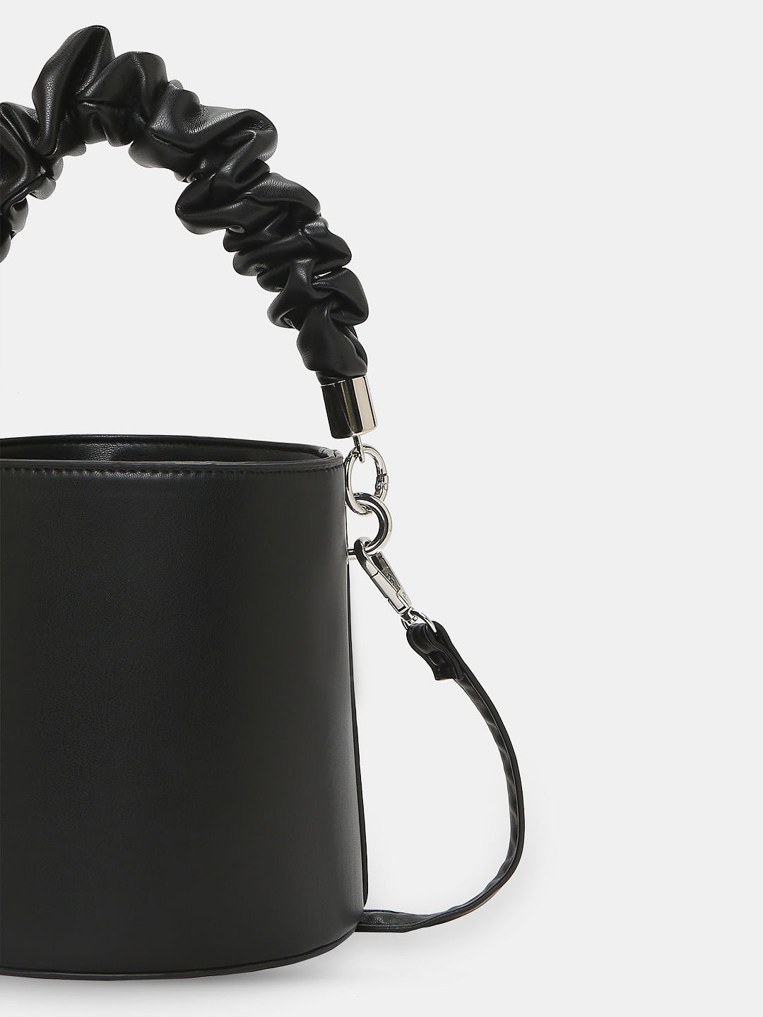 Black Bucket Bag