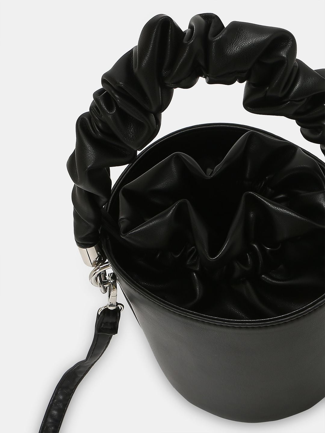 Black Bucket Bag