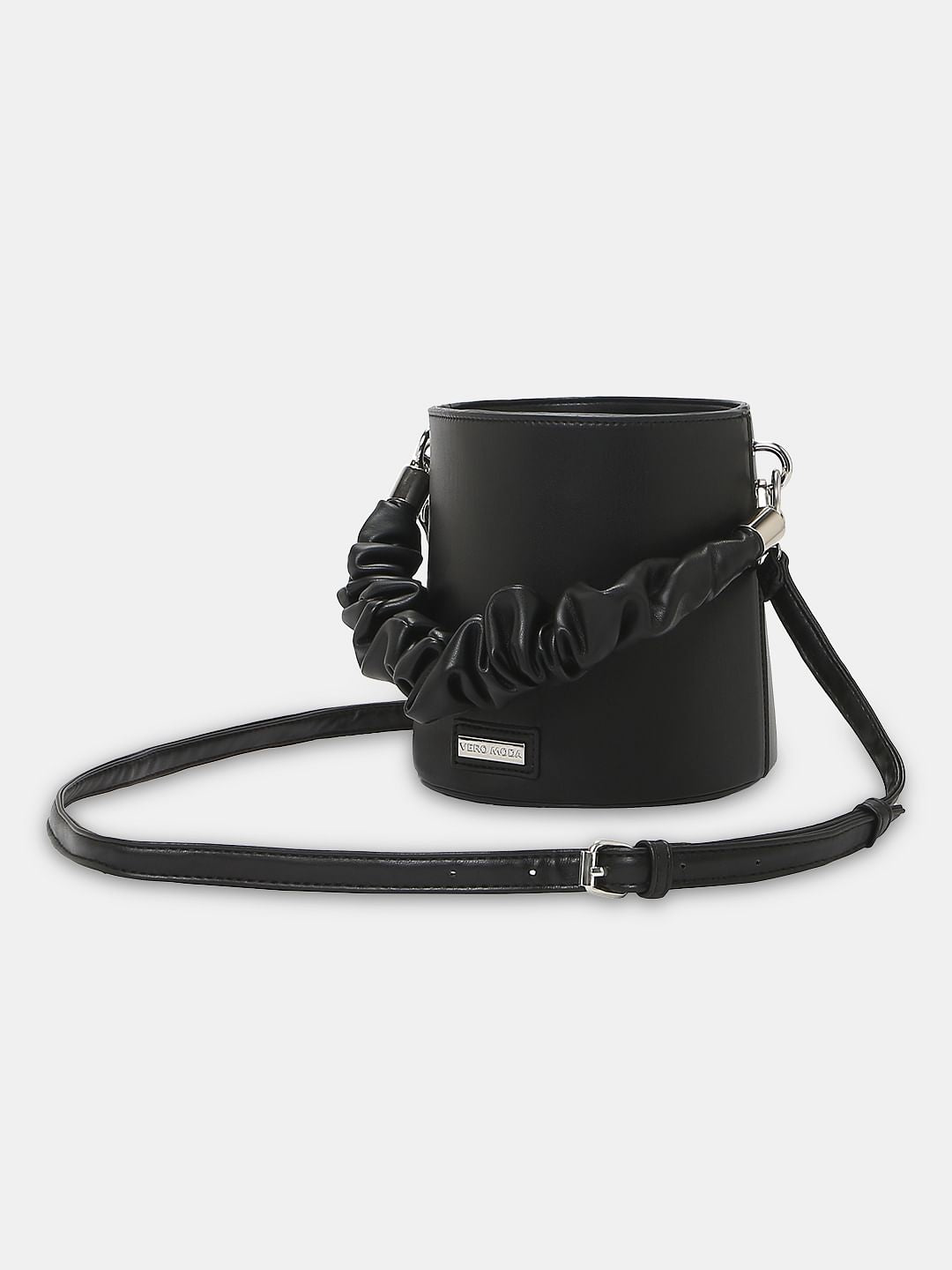 Black Bucket Bag