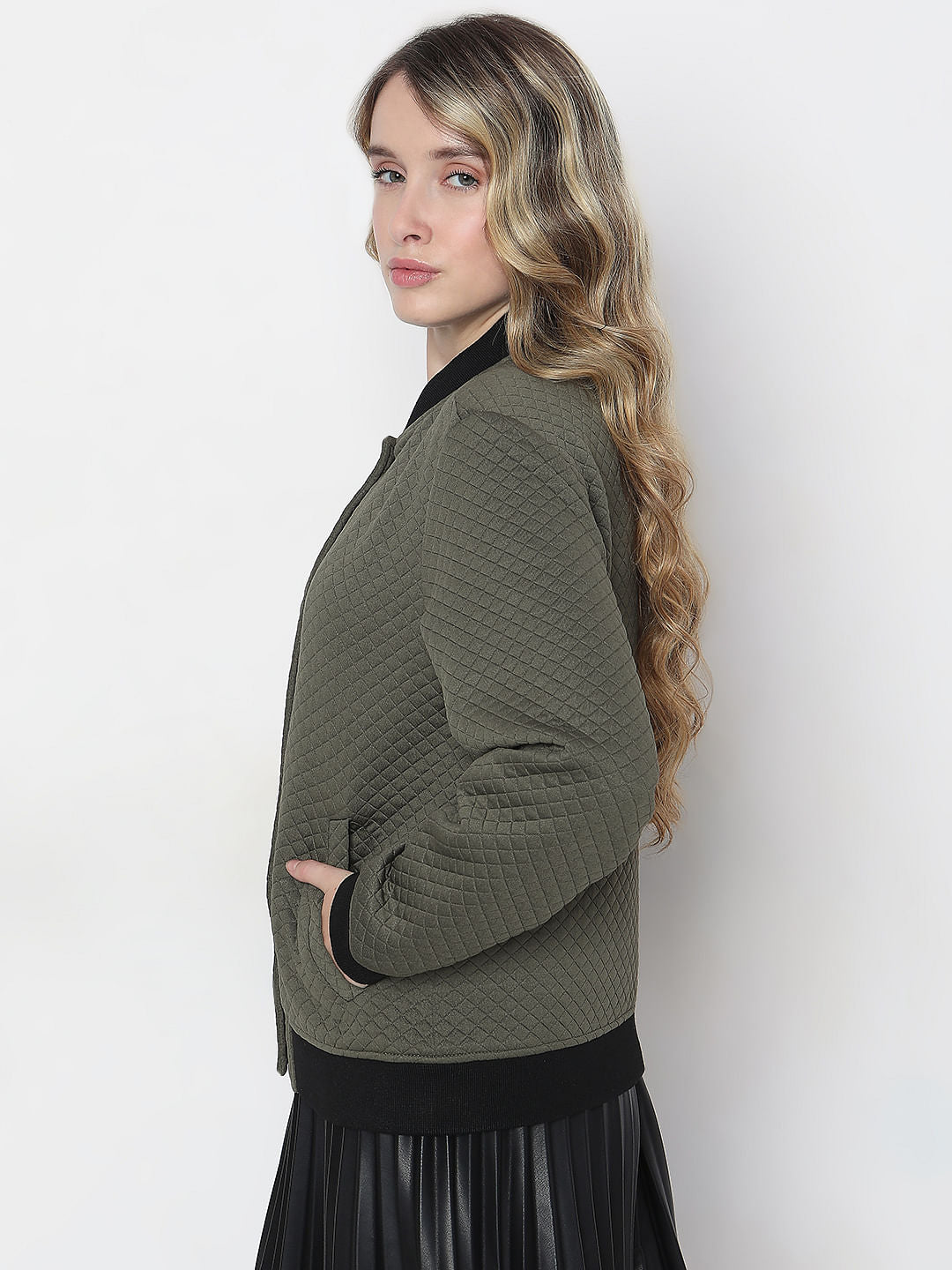 Green Bomber Jacket