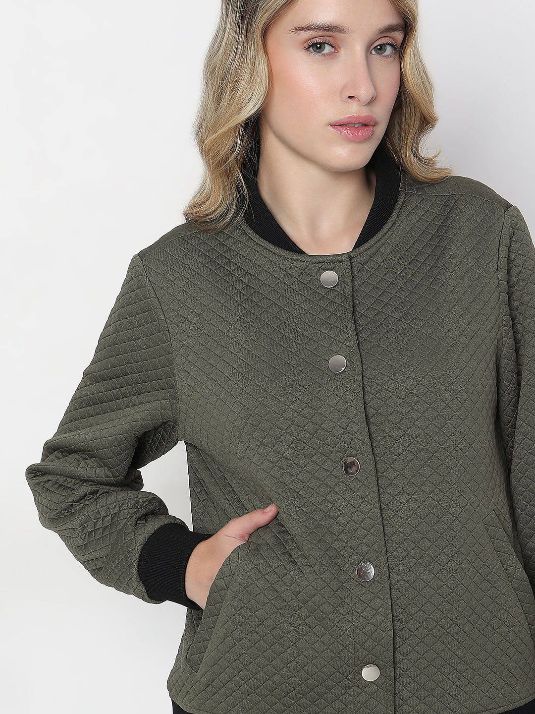 Green Bomber Jacket