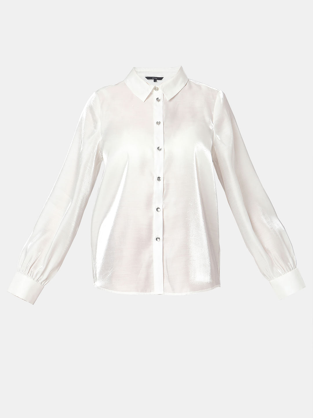 White Full Sleeves Shirt