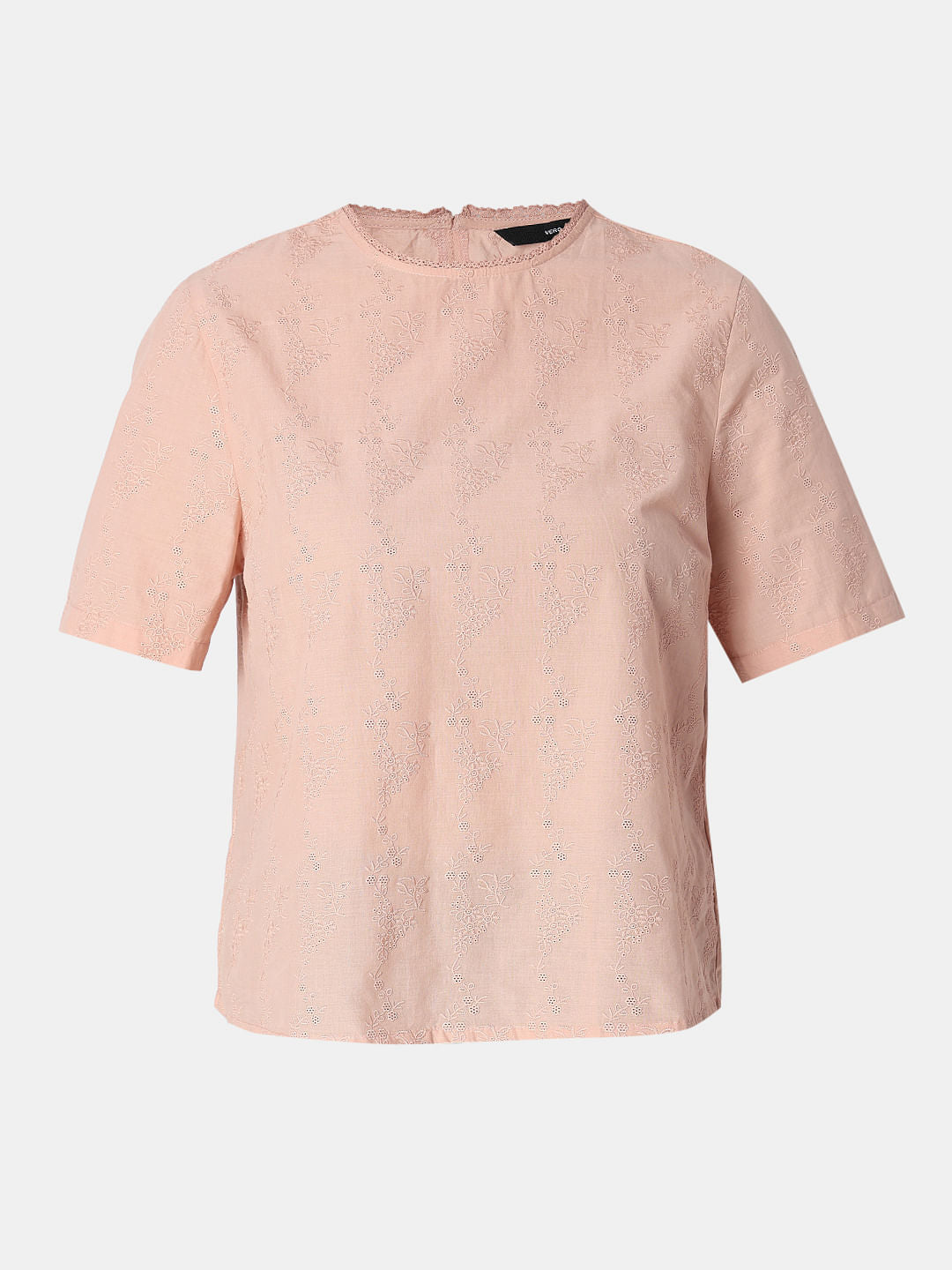 Blush Pink Textured Top