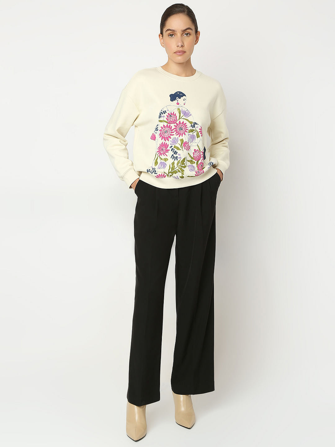 Off-White Printed Sweatshirt