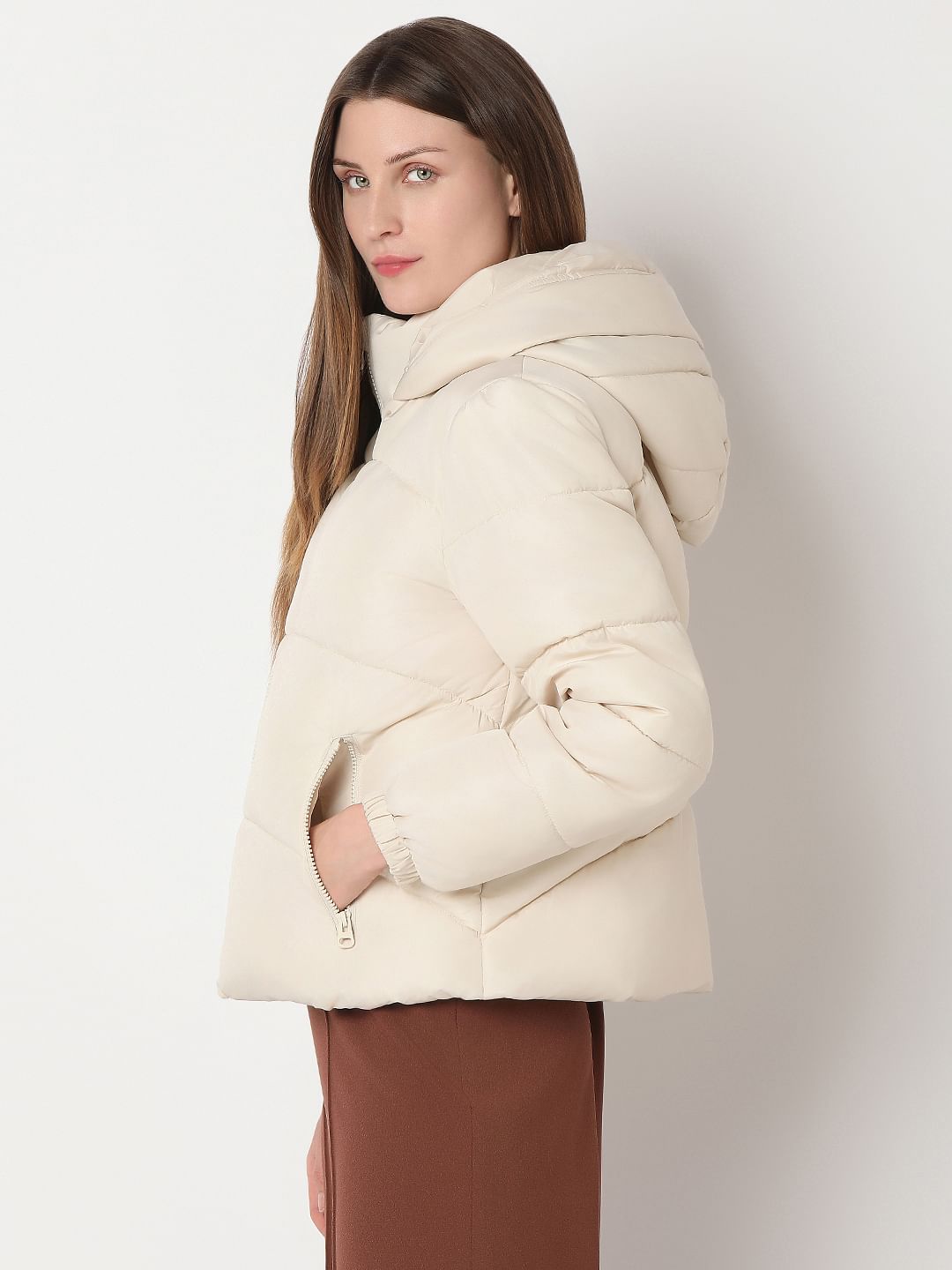 Off-White Hooded Puffer Jacket