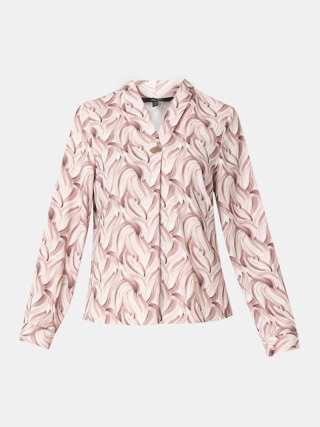 Off-White Printed Top