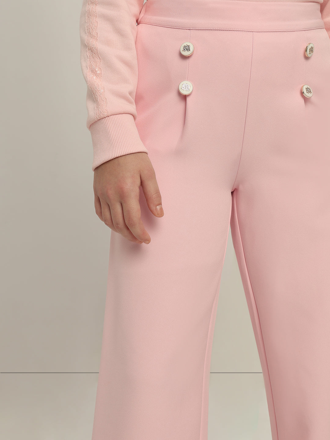 GIRL Pink Flared Pants