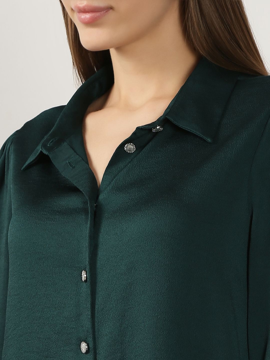 Dark Green Shirt