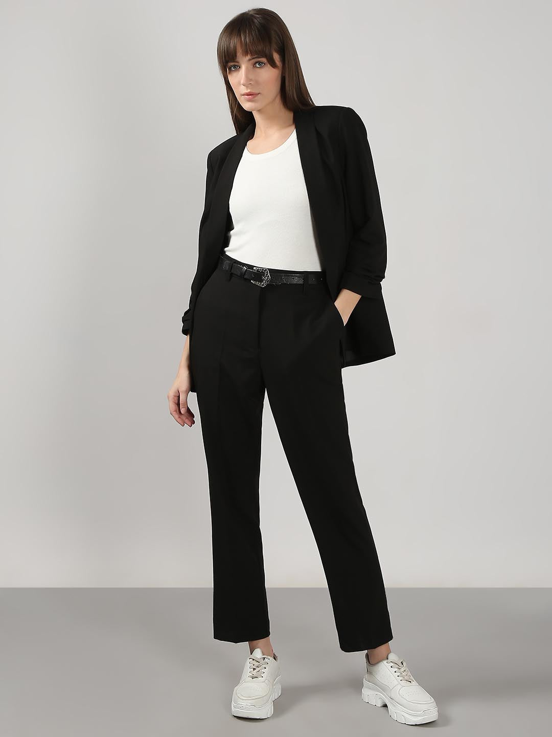 Vero Moda Black Slim Fit Pants