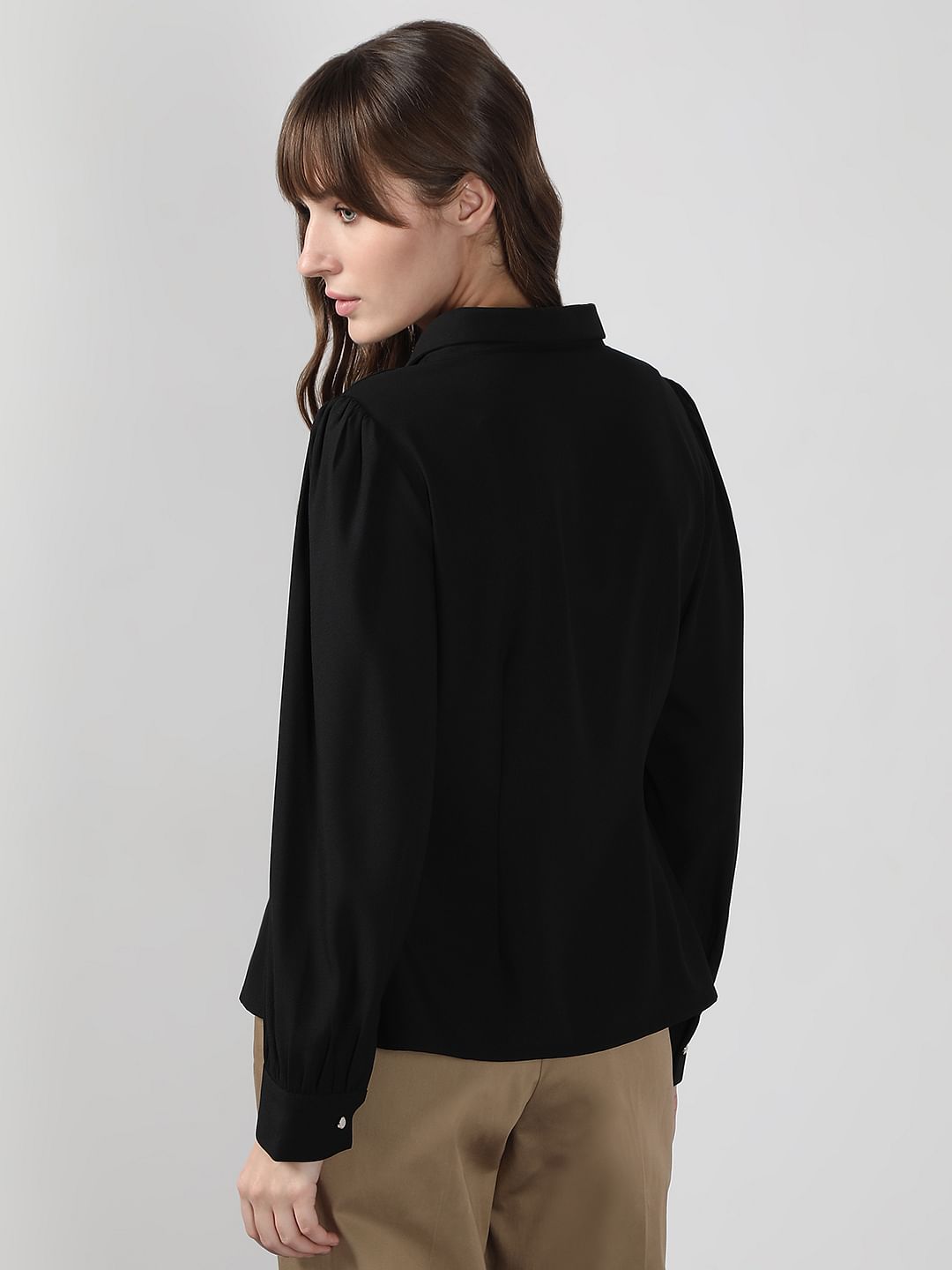 Black Button Down Shirt