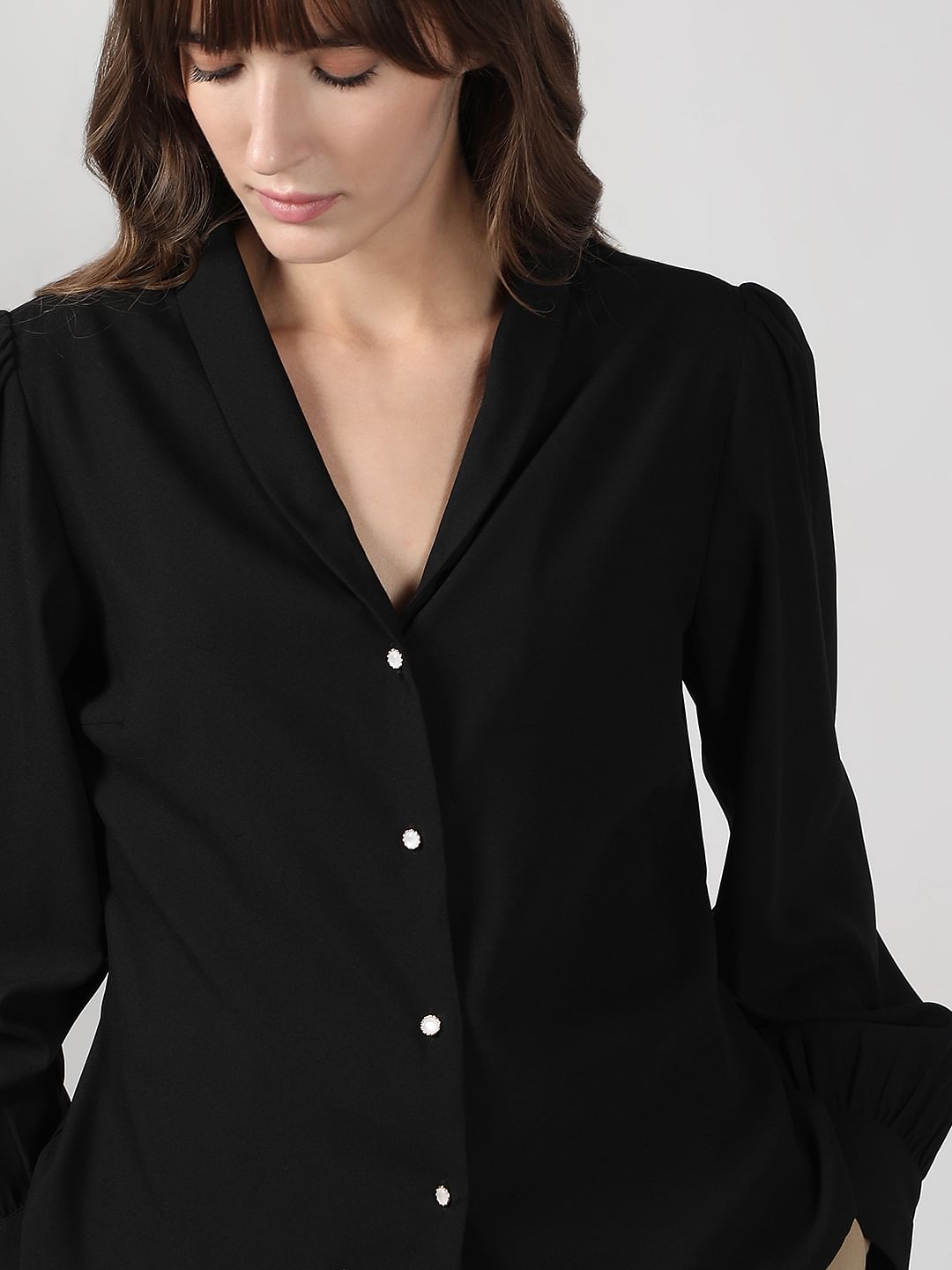 Black Button Down Shirt