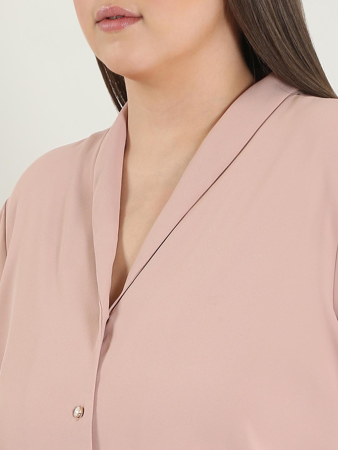 Vero Moda Curve Pink Shirt