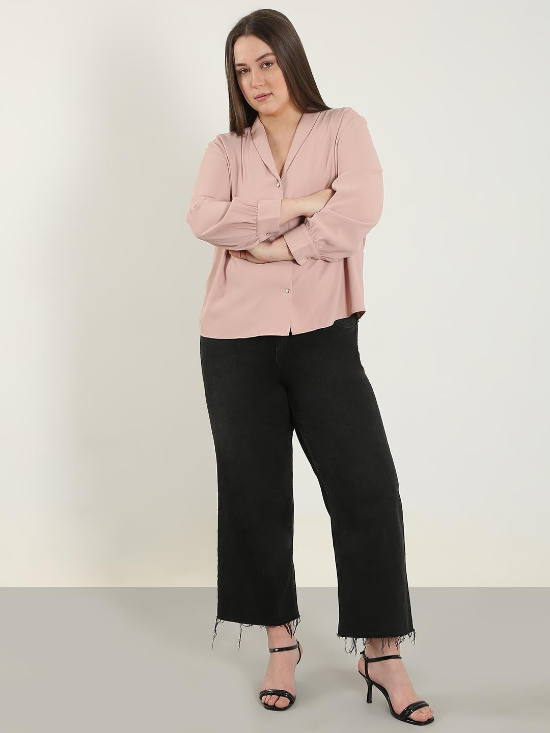 Vero Moda Curve Pink Shirt