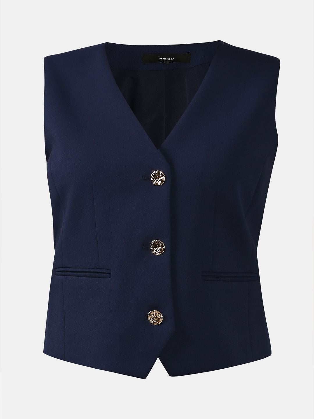 Navy Blue Waistcoat