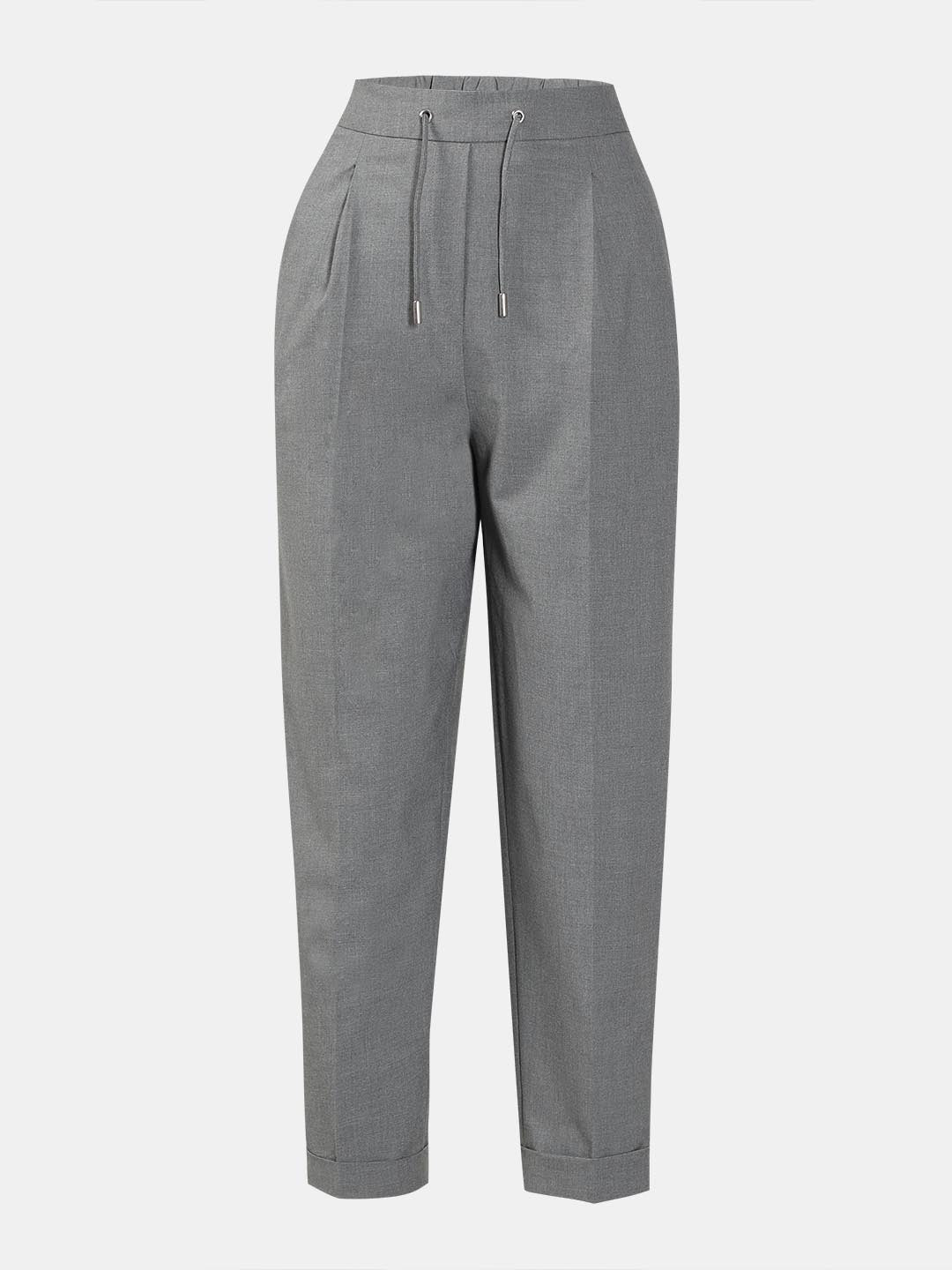Vero Moda Light Grey Tapered Fit Pants