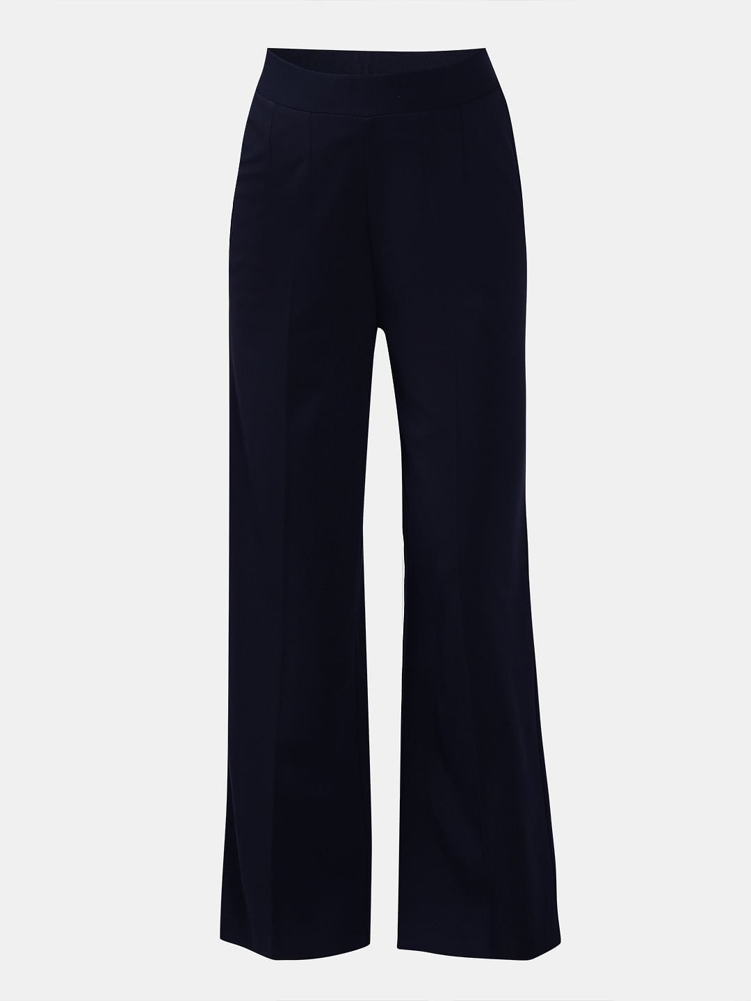 Dark Navy Flared Pants