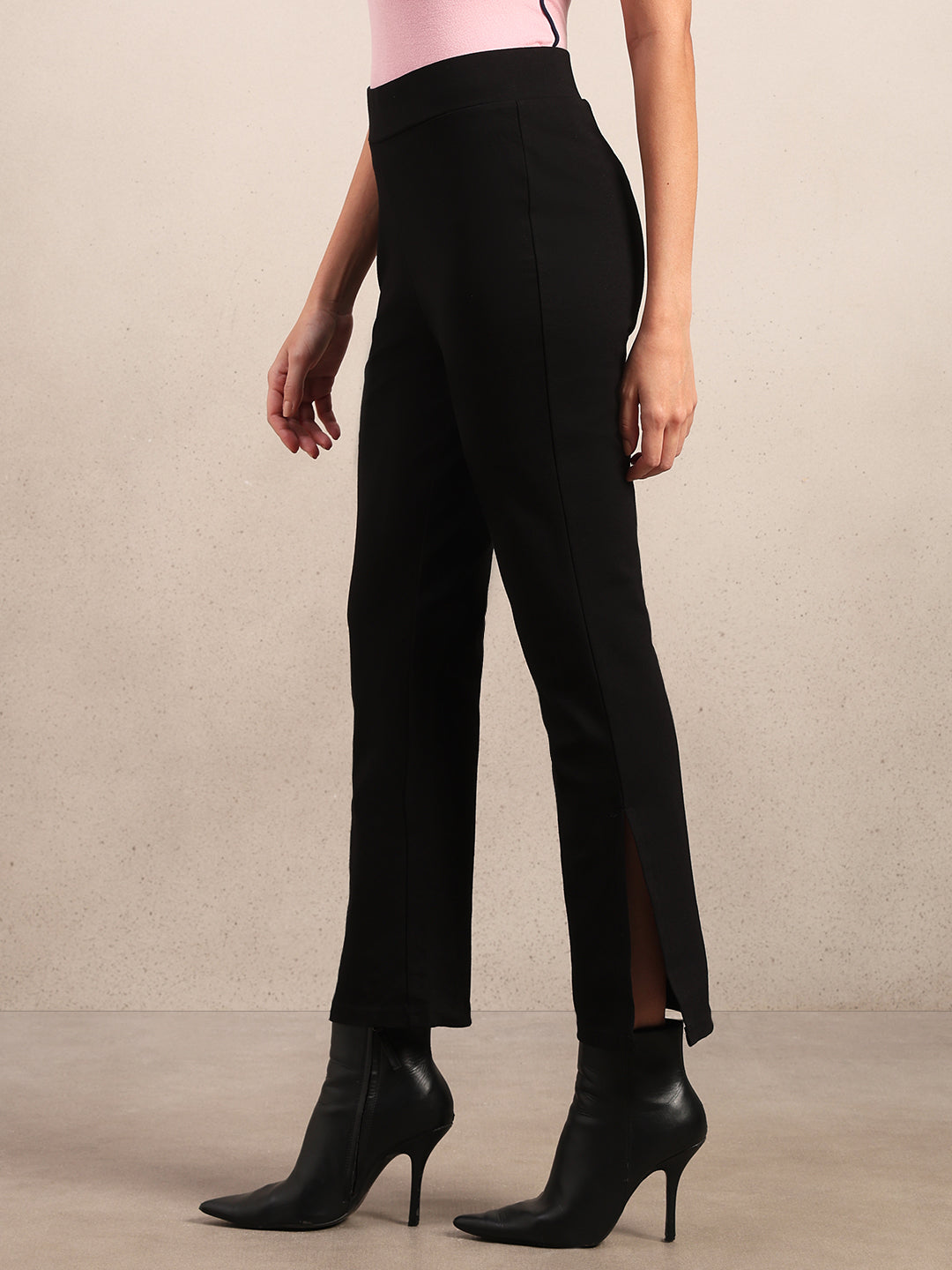 Black Flared Pants