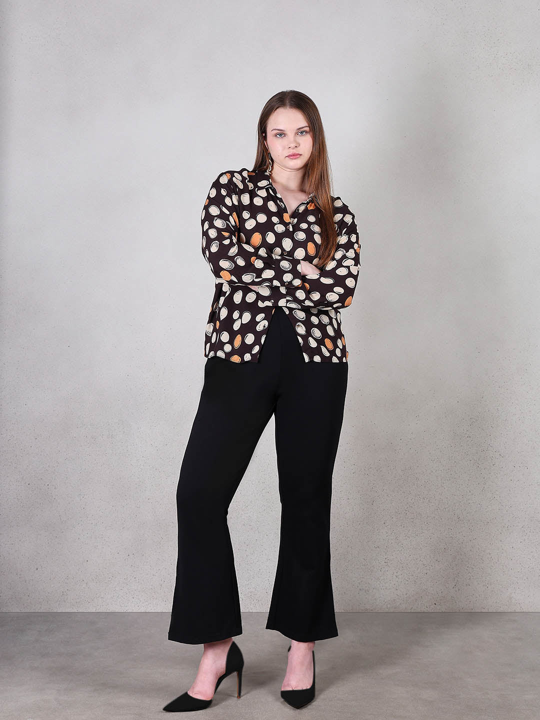 Curve High Rise Flared Pants