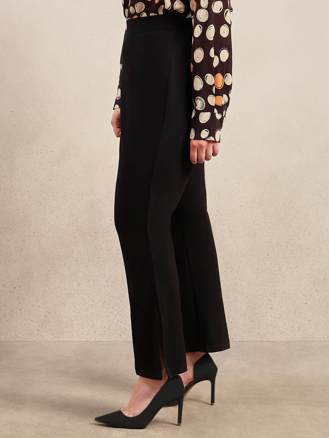 Curve High Rise Flared Pants