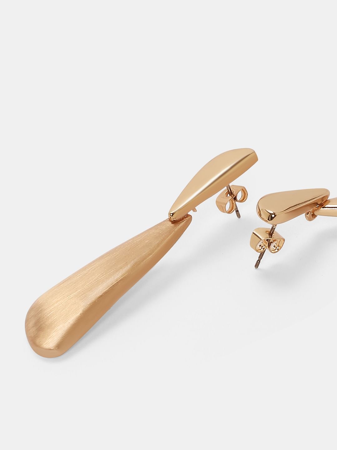 Gold Plated Drop Earrings