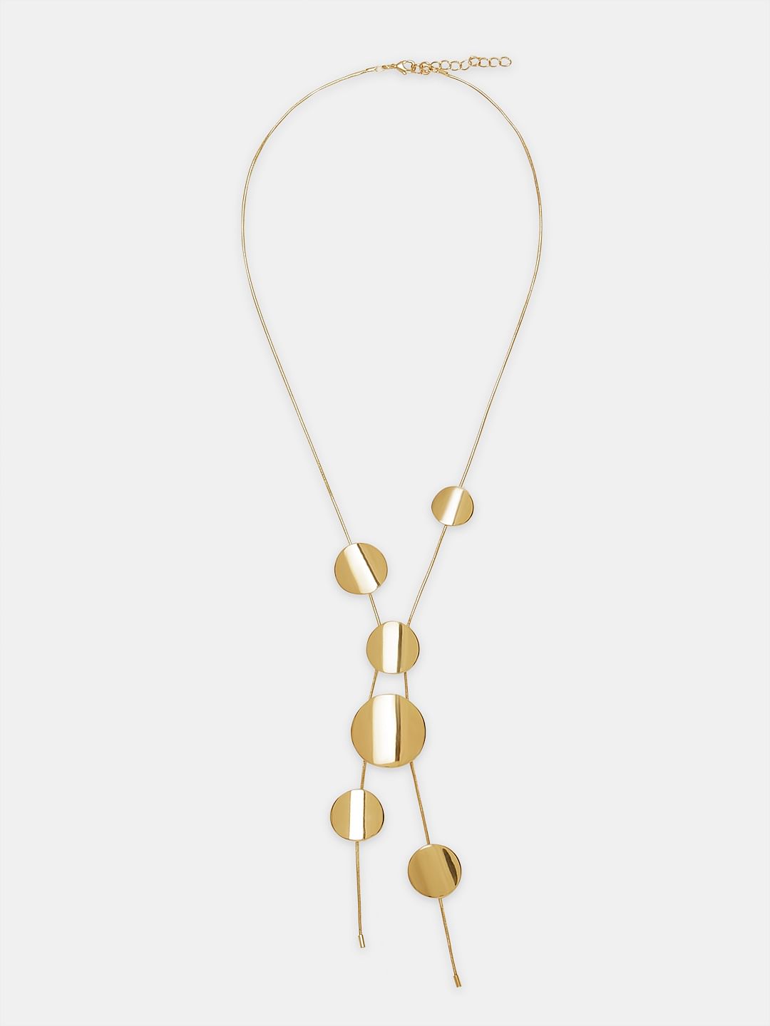 Gold Asymmetrical Necklace